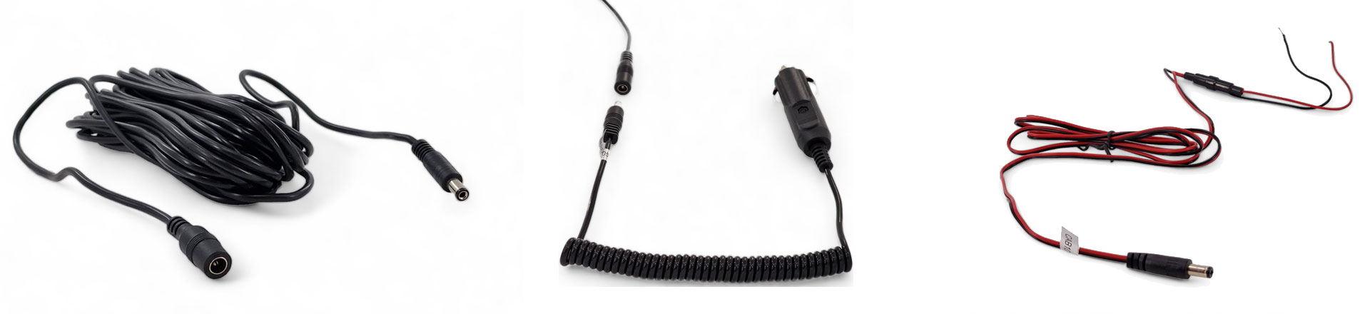 DC Power Leads, Lighter Plugs, Adaptors