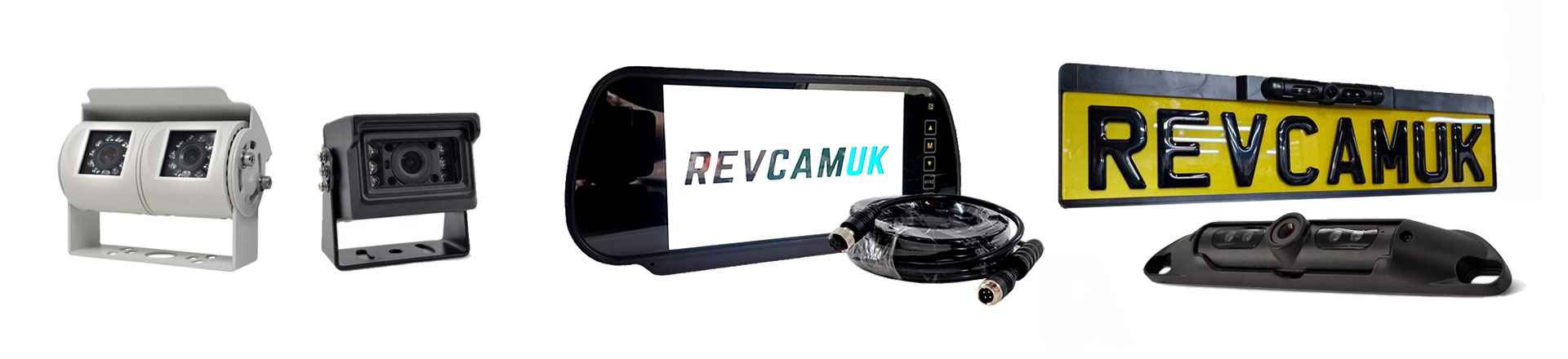 7" Rear View Mirror Monitor Reversing Camera Kits