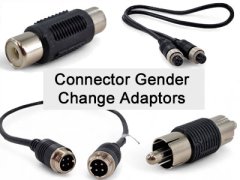Connector Plug/Socket Gender Adaptors