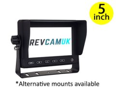 5" Compact Monitor Reversing Camera Kits