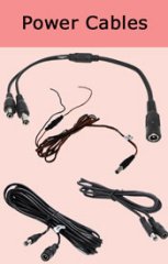 Power Cables for reversing camera kits