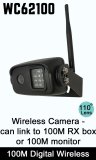 WC62100 - Digital wireless bracket camera - 100M version