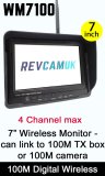 WM7100 - Digital wireless 7 inch monitor - 100M version
