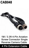CAB048 - 4 Pin Extension Cable for Rear View Camera - 1M / 3.3FT