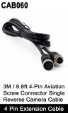 CAB060 - 4 Pin Extension Cable for parking camera - 3M / 9ft