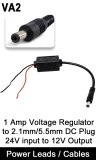 VA2 - 1 Amp Max - 24V to 12V Voltage Dropper for ReversingCameras from 24V to 12V