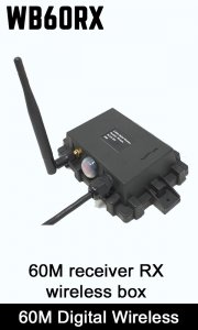 WB60RX - Digital wireless bridge - Receiver (RX) only - 60M Version