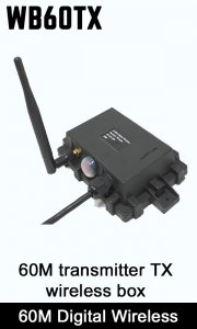 WB60TX - Digital wireless bridge - Transmitter (TX) only - 60M Version