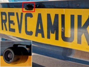 5" Dash Monitor and Behind Number Plate Bracket Reversing Camera Kit | PM55H