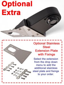 7" Mirror Monitor and Black Sony CCD Roof Overhang Reversing Camera Kit | PM37