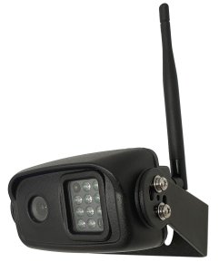 DW60A - Wireless kit with 7" dash monitor + receiver box + black bracket camera with built-in aerial