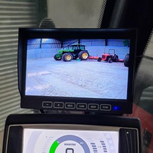 Photo from a customer of kit fitted to a tractor