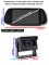 7" Mirror Monitor and Black Sony CCD Compact Bracket Reversing Camera Kit | PM36B-SD