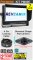 PM89E - Kit with 7" heavy-duty dash monitor + black diamond shape rear reverse camera kit